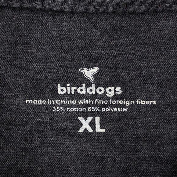 Birddogs Bird Dogs Mens Size XL T Shirt Spellout Logo Gray - Picture 13 of 16